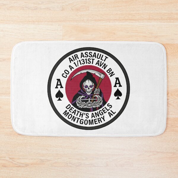 Item preview, Alabama National Guard Company A, 1st Battalion, 131st Aviation Regiment "Death's Angels" Emblem designed and sold by CharlieDesings.