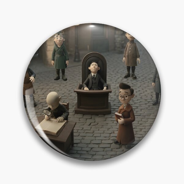Item preview, Mut hat eine Geschichte – Clay Character Portrait Collection designed and sold by Auroracat2025.