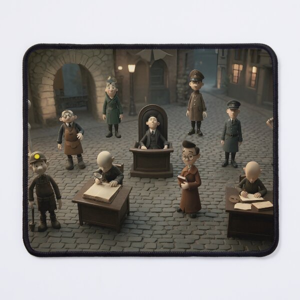 Item preview, Mut hat eine Geschichte – Clay Character Portrait Collection designed and sold by Auroracat2025.
