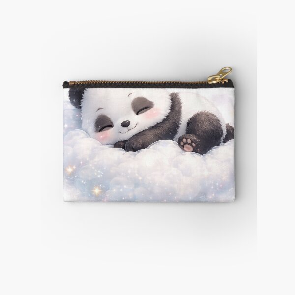 Item preview, Cute Panda Sleeping on the Clouds | Dreamy Kawaii Panda Design designed and sold by VasiArtLab.