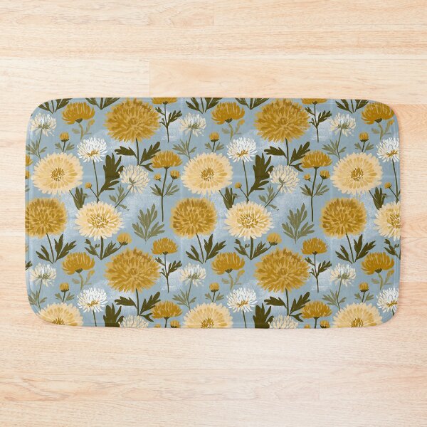 Item preview, Unique Chrysanthemum Print  - Flower Bouquet Pattern - Retirement Gifts for Dad designed and sold by RoyalStarsPatts.