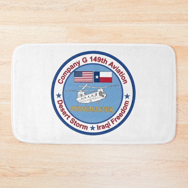 Item preview, Texas Army National Guard Company G, 149th Aviation Regiment "Hookmaster" Emblem designed and sold by CharlieDesings.