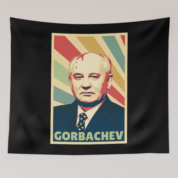 Item preview, Mikhail Gorbachev Soviet Leader Portrait Art designed and sold by marke770.