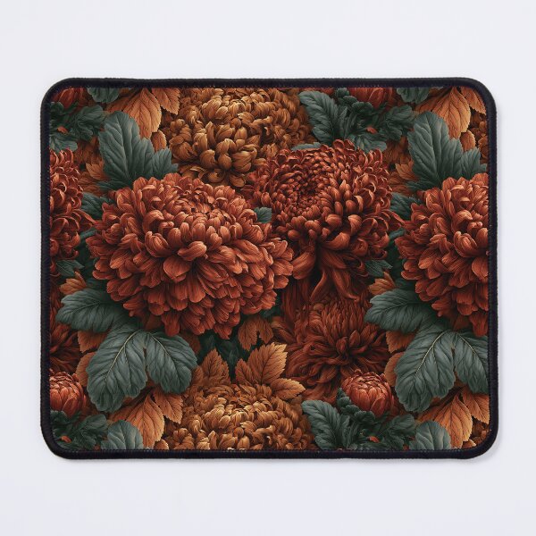Item preview, Bold Chrysanthemum Flower - Botanical Garden Pattern - Secret Santa Gifts designed and sold by RoyalStarsPatts.