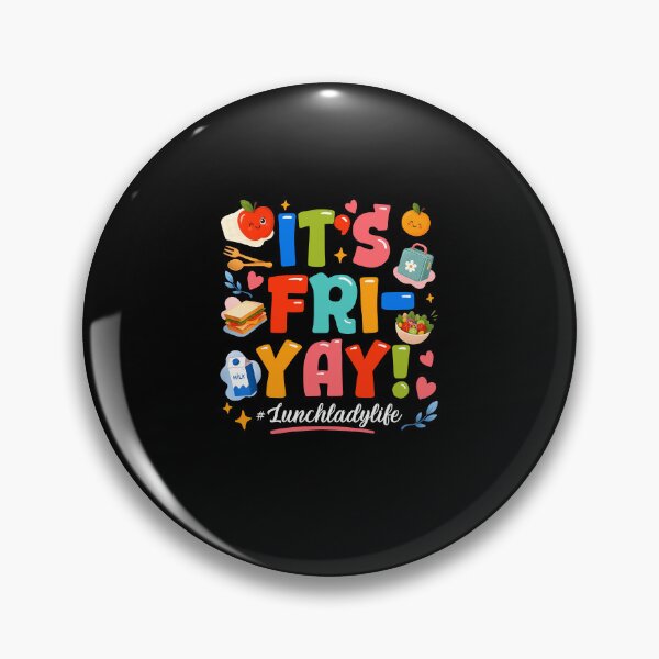 Item preview, It's Fri-Yay Lunchlady Life Funny Cafeteria Worker Food Service designed and sold by nojany.
