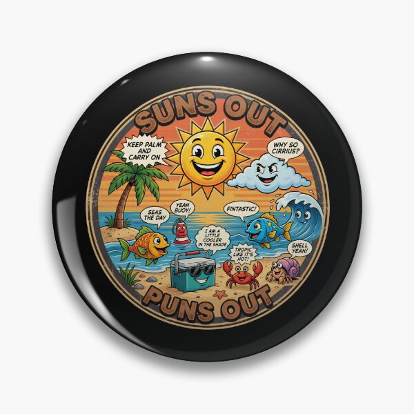 Item preview, Suns Out Puns Out Beach Design designed and sold by TshirtsOnline-.