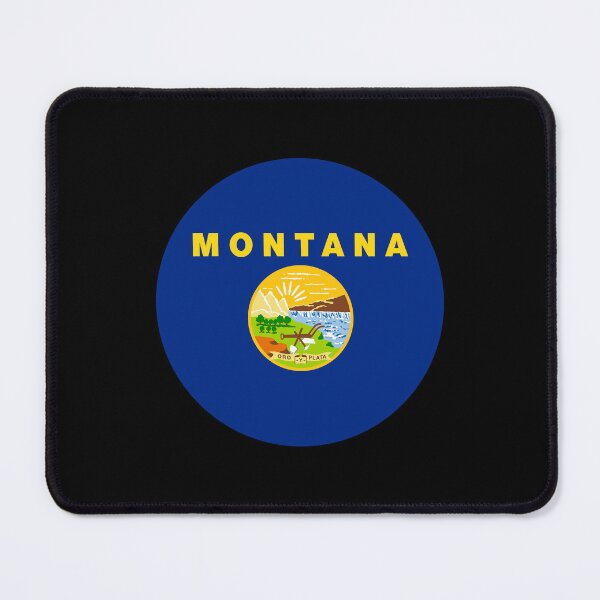 Item preview, Montana Circle Flag MT designed and sold by shitpostee.