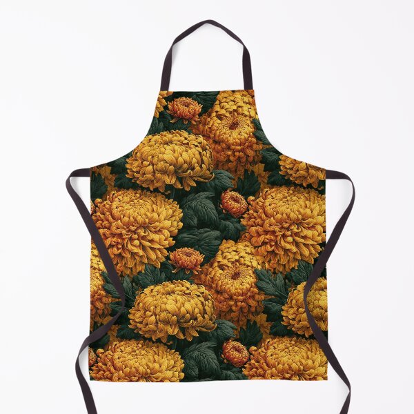 Item preview, Elegant Chrysanthemum - Tropical Flower Pattern - Sympathy Gifts designed and sold by RoyalStarsPatts.