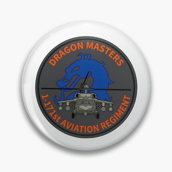 Item preview, 1st Battalion, 171st Aviation Regiment "Dragon Masters" Color Insignia designed and sold by CharlieDesings.