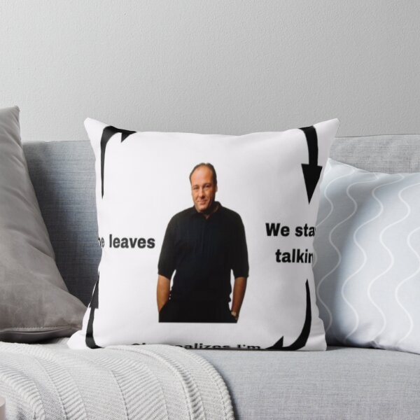 Item preview, “I Meet a Girl… She Realizes I’m Tony Soprano” Graphic Tee designed and sold by UsIsWhatYouNeed.