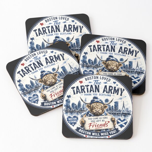 Item preview, Boston Loved the Tartan Army designed and sold by SMalcolmDesigns.