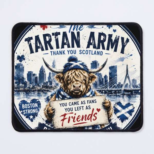Item preview, Boston Loved the Tartan Army designed and sold by SMalcolmDesigns.