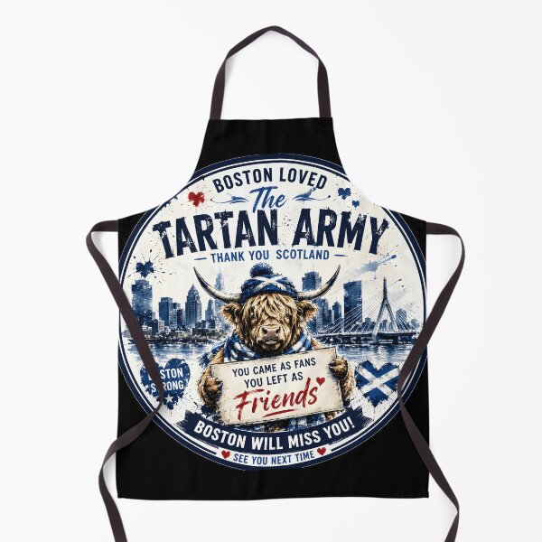 Item preview, Boston Loved the Tartan Army designed and sold by SMalcolmDesigns.