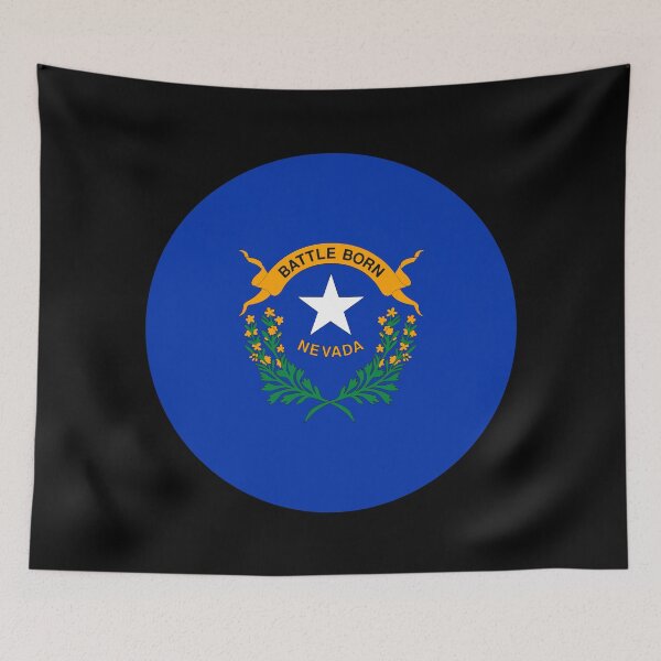 Artikelvorschau, Nevada-Kreisflagge (NV) entworfen und verkauft von shitpostee.