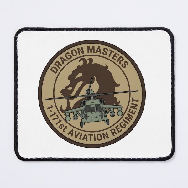 Item preview, 1st Battalion, 171st Aviation Regiment "Dragon Masters" Desert OCP Insignia designed and sold by CharlieDesings.