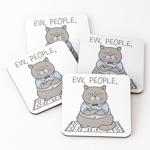 Item preview, Grumpy British Shorthair designed and sold by BHP Studio.