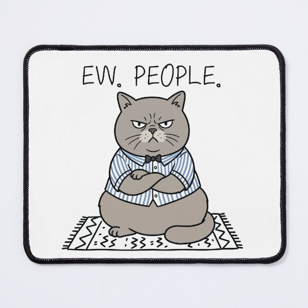 Item preview, Grumpy British Shorthair designed and sold by BHP Studio.