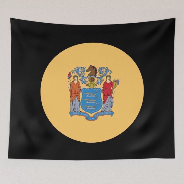 Item preview, New Jersey Circle Flag NJ designed and sold by shitpostee.