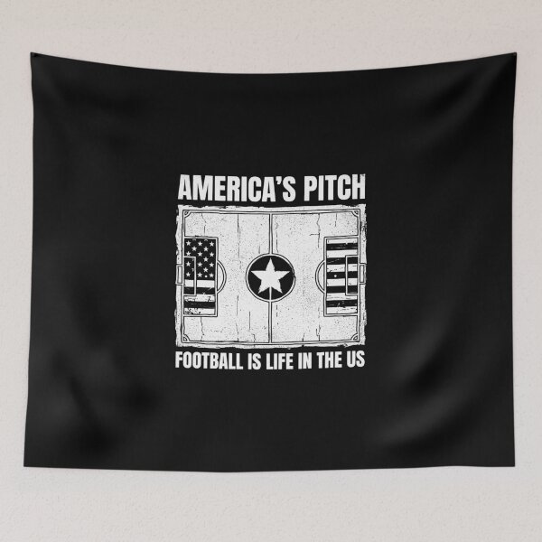Item preview, Epic Usa Soccer Pitch Fan Graphic JUN-298 designed and sold by noberic.
