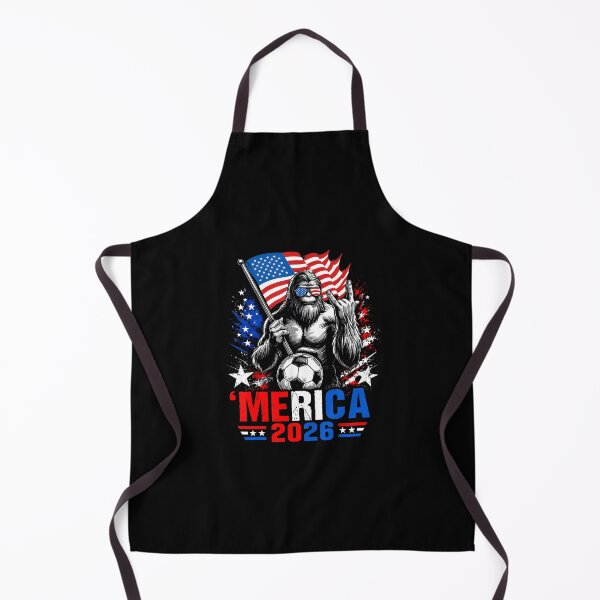 Item preview, Merica 2026 Patriotic Soccer Bigfoot American Flag Sasquatch designed and sold by nojany.