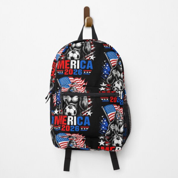 Item preview, Merica 2026 Patriotic Soccer Bigfoot American Flag Sasquatch designed and sold by nojany.