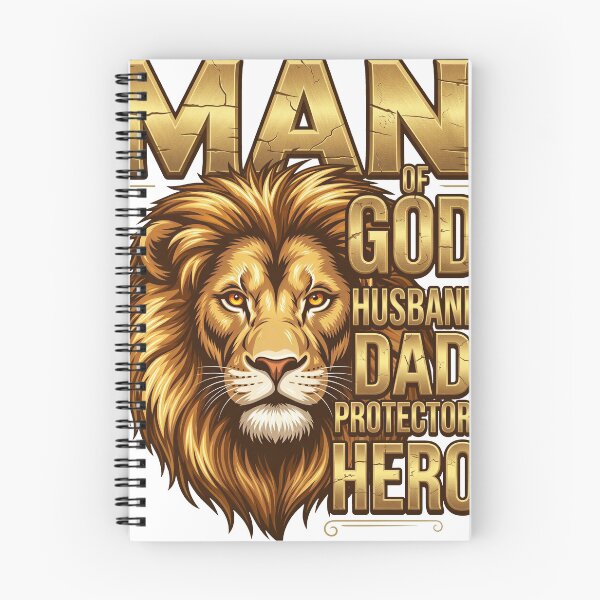 Item preview, Man of God Lion PNG, Father Husband Dad Protector Hero Design Digital Download designed and sold by ZEXEFY.