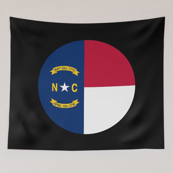 Item preview, North Carolina Circle Flag NC designed and sold by shitpostee.