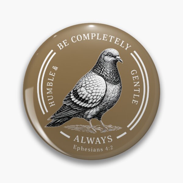 Item preview, Humble and Gentle Pigeon Christian Design designed and sold by azule1.