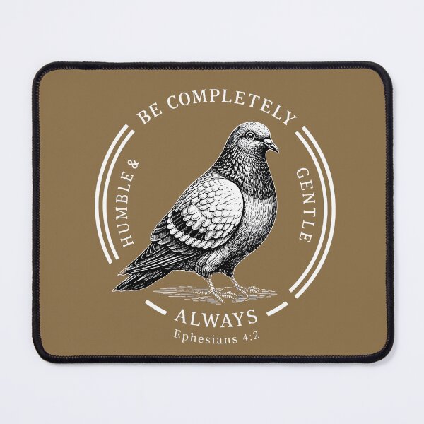 Item preview, Humble and Gentle Pigeon Christian Design designed and sold by azule1.