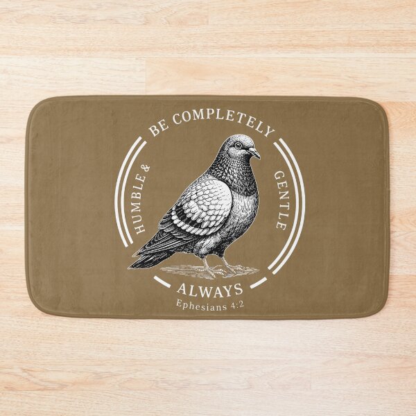 Item preview, Humble and Gentle Pigeon Christian Design designed and sold by azule1.