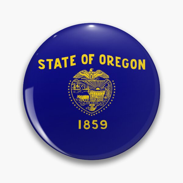 Item preview, Oregon Circle Flag OR designed and sold by shitpostee.