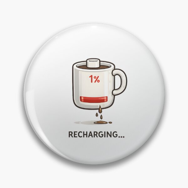 Item preview, Recharging Coffee Battery Mug designed and sold by Drofted.