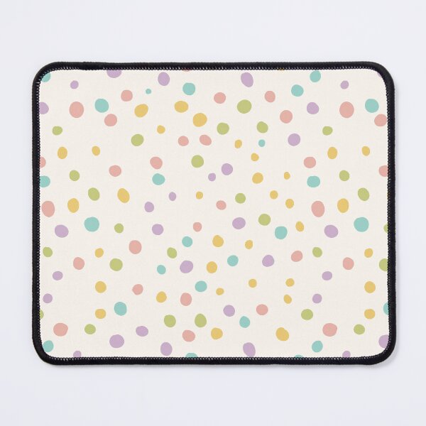 Item preview, Pastel Rainbow Polka Dot Seamless Pattern designed and sold by Little Wimbly.