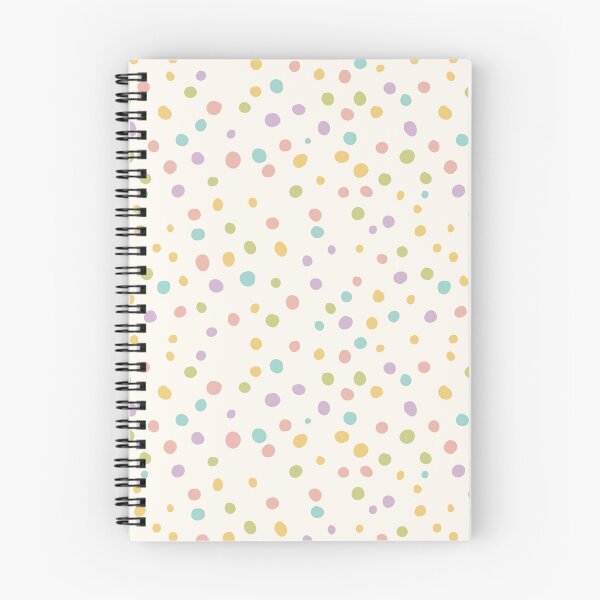 Item preview, Pastel Rainbow Polka Dot Seamless Pattern designed and sold by Little Wimbly.
