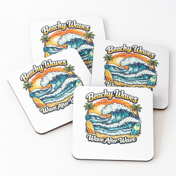 Item preview, Wave After Wave Beachy Waves designed and sold by DPBTees70.