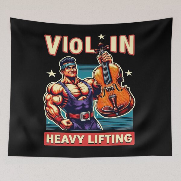 Item preview, Violin Heavy Lifting - Violin Quotes designed and sold by Art-Arcade6.
