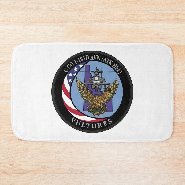 Item preview, Idaho Army National Guard Company C, 1st Battalion, 183rd Aviation Regiment "Vultures" Emblem designed and sold by CharlieDesings.