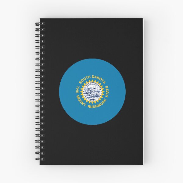 Item preview, South Dakota Circle Flag SD designed and sold by shitpostee.