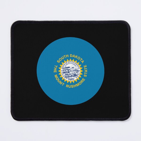 Item preview, South Dakota Circle Flag SD designed and sold by shitpostee.