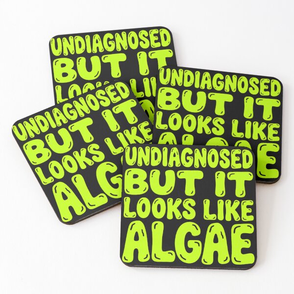 Item preview, Undiagnosed But It Looks Like Algae Funny Science Pun Biology Humor designed and sold by CutOutIdols.