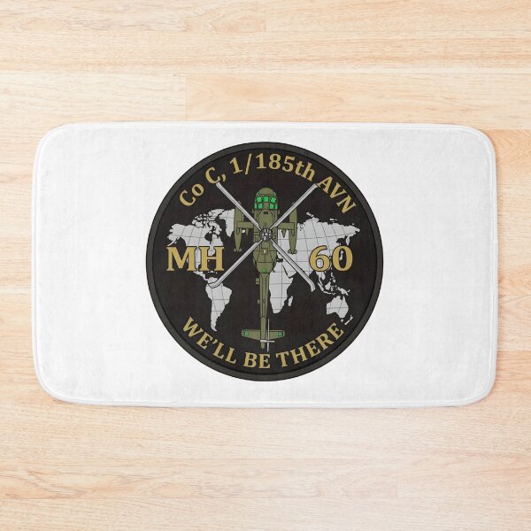 Item preview, Company C, 1st Battalion, 185th Aviation Regiment "MH-60" Emblem designed and sold by CharlieDesings.