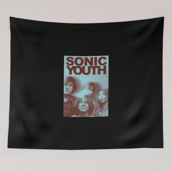 Item preview, SONIC YOUTH - BLUE - UNIQUE RARE ORIGINAL TSHIRT STICKER designed and sold by SentientGallery.
