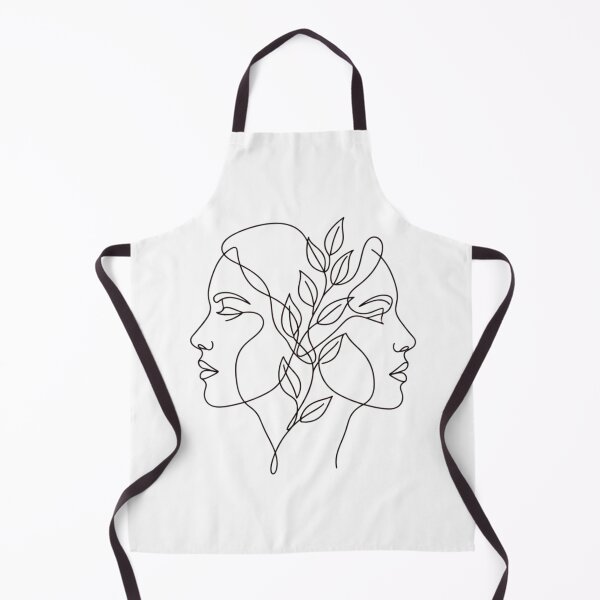 Item preview, Dual Faces with Eucalyptus Line Art designed and sold by shaimasaida.