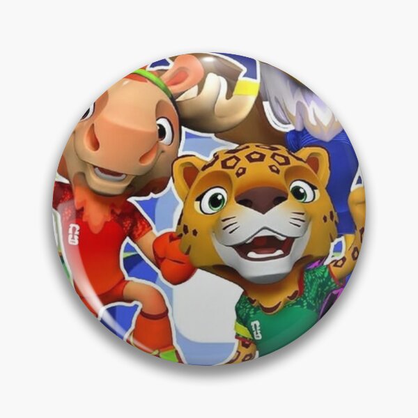 Item preview, World Cup Mascots History - Retro Football Legends Art Print designed and sold by koringaFTS.