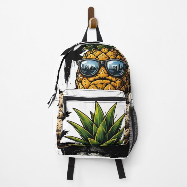 Item preview, Tough Pineapple Graffiti Style Art Print designed and sold by RedPixelPlus.