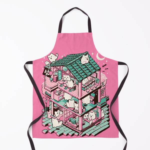 Item preview, Kawaii Ghost Kittens House designed and sold by g-a-m-e-o-v-e-r.