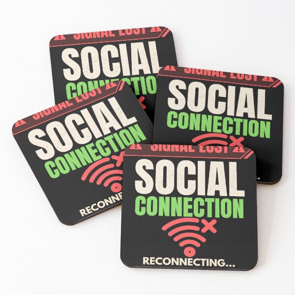 Item preview, Signal Lost Social Connection Funny Introvert T-Shirt designed and sold by Uvclick.