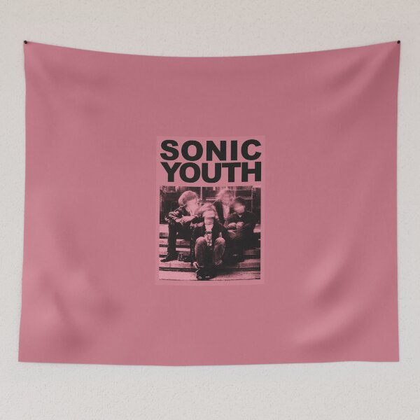 Item preview, SONIC YOUTH - PINK - UNIQUE RARE ORIGINAL TSHIRT STICKER designed and sold by SentientGallery.