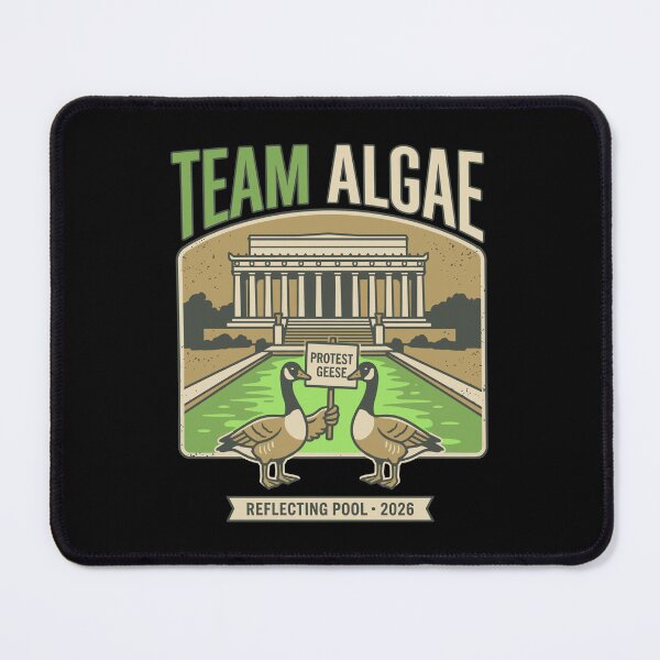 Item preview, Team Algae Reflecting Pool 2026 Funny Protest Goose Political Parody designed and sold by nojany.