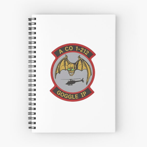 Item preview, US Army Company A, 1st Battalion, 212th Aviation Regiment "Goggle IP" Emblem designed and sold by CharlieDesings.